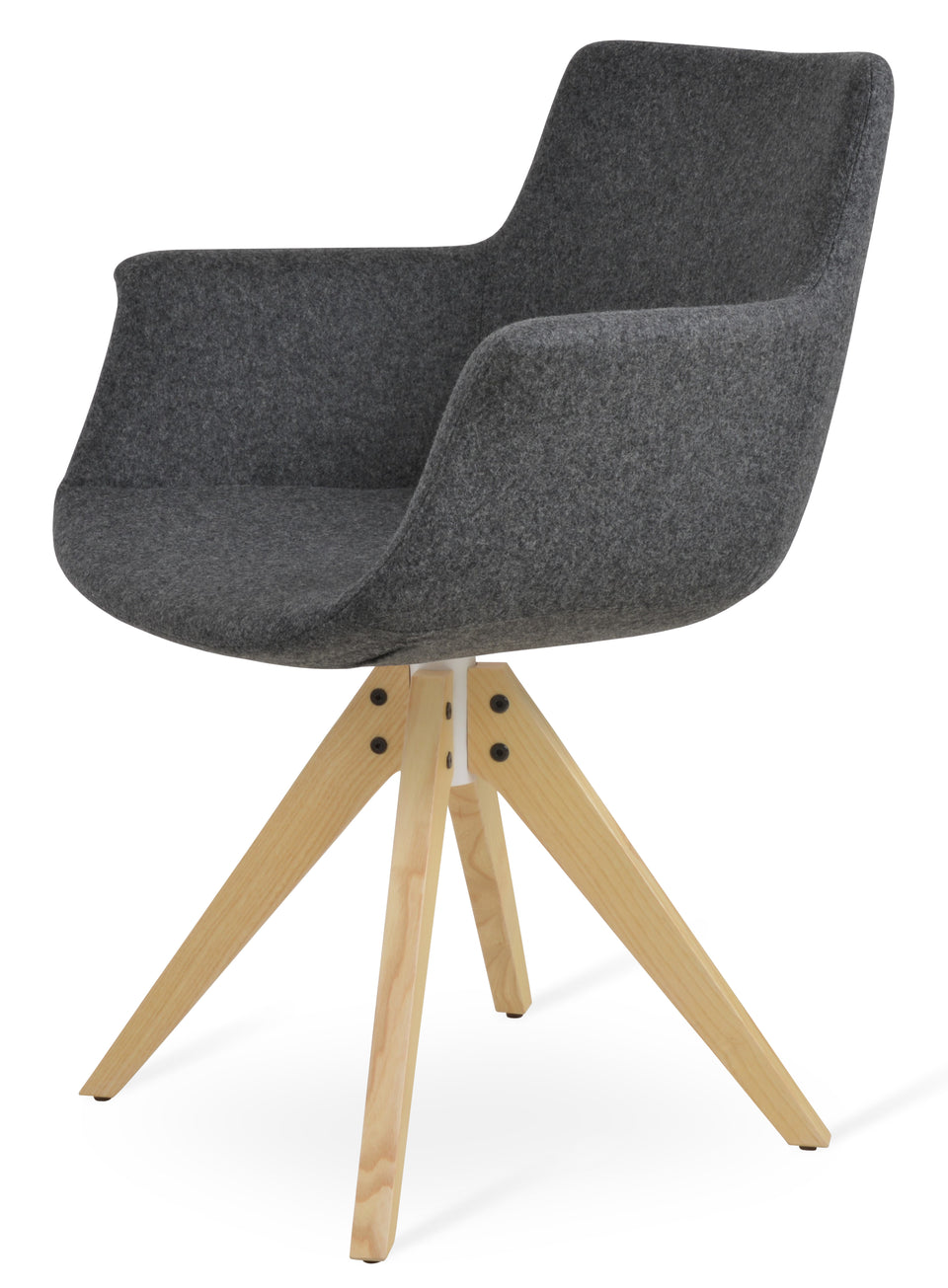 Bottega Pyramid Swivel Chair.