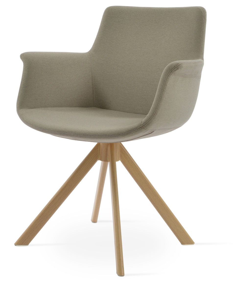 Bottega Arm Sword Dining Chair.