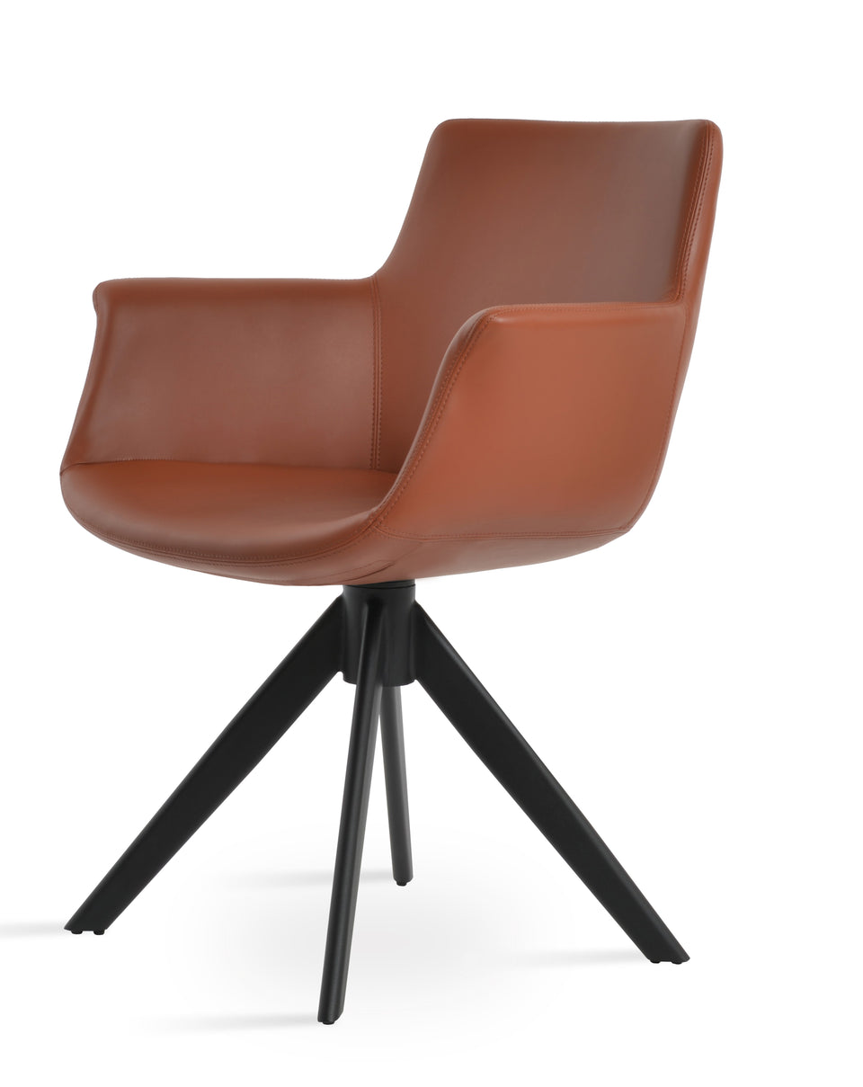 Bottega Arm Sword Dining Chair.