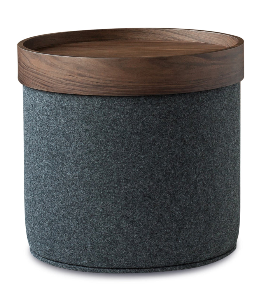 Celine Pouf -C 17.7" X 12".