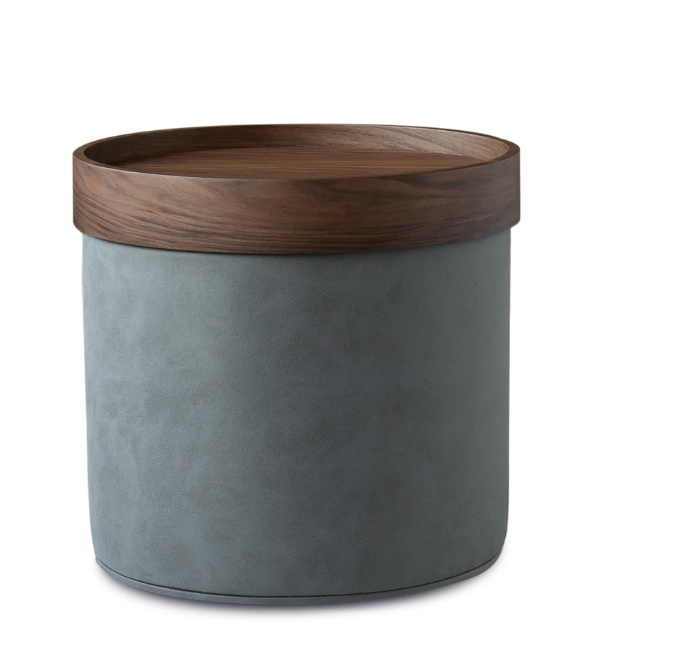 Celine Pouf -C 17.7" X 12".