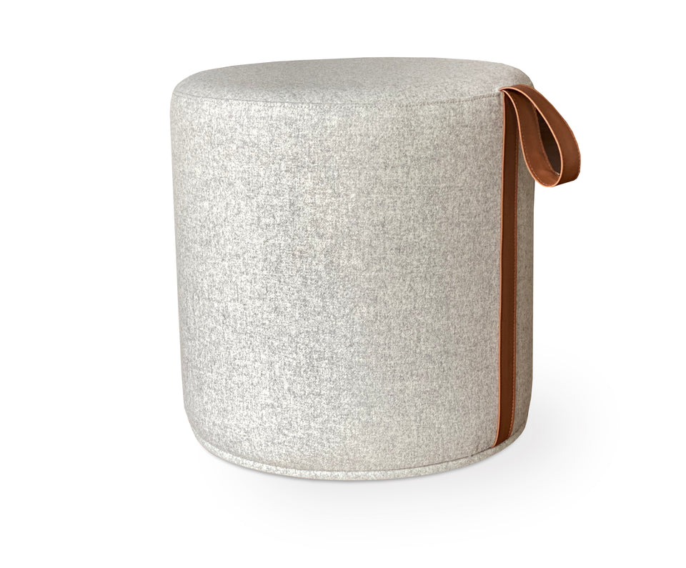 Celine Pouf -C 17.7" X 12".