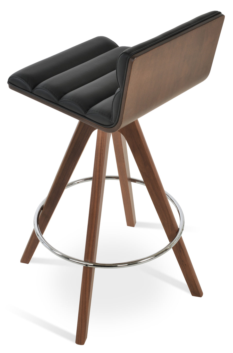 Corona Pyramid Swivel Comfort Bar Stool.