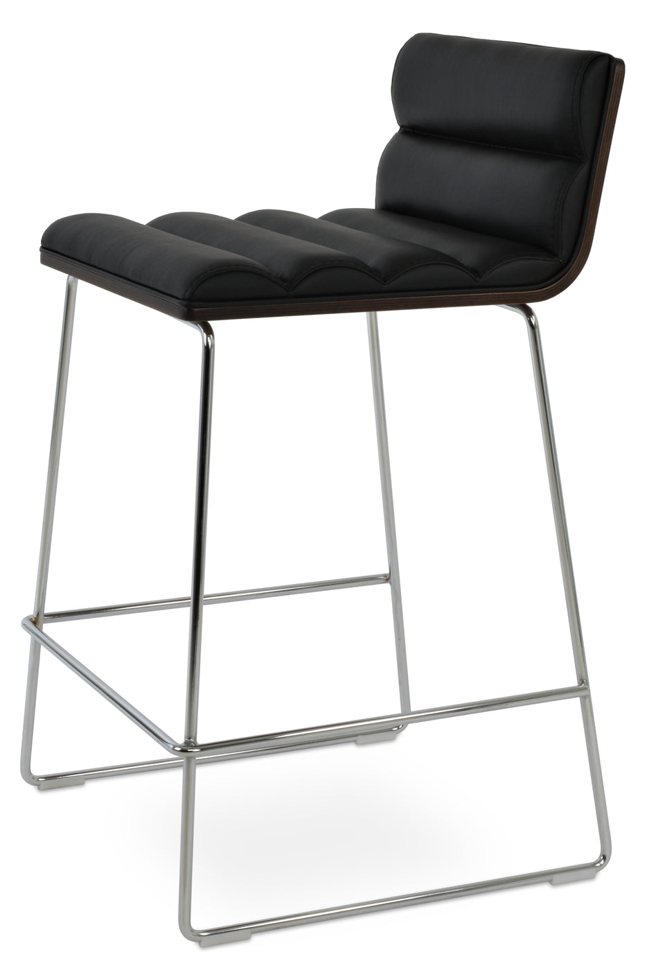 Corona Handle Back Wire Comfort Bar Stool.