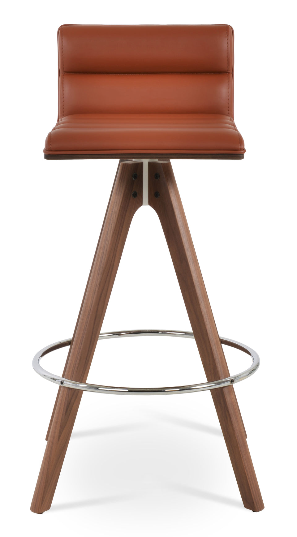 Corona Pyramid Swivel Comfort Bar Stool.