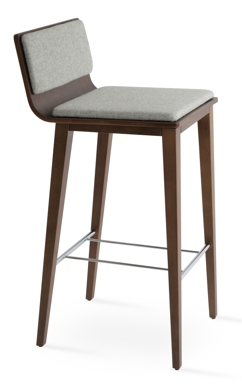 Corona  Wood Bar Stool.