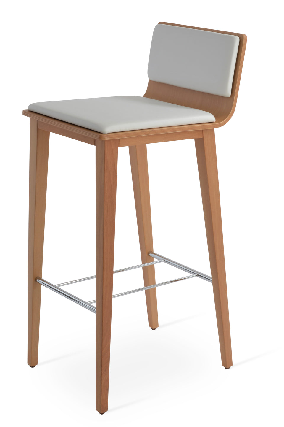 Corona  Wood Bar Stool.