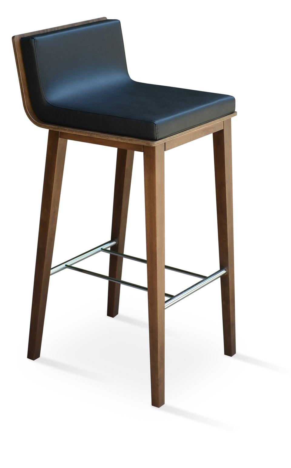 Corona  Wood Bar Stool.