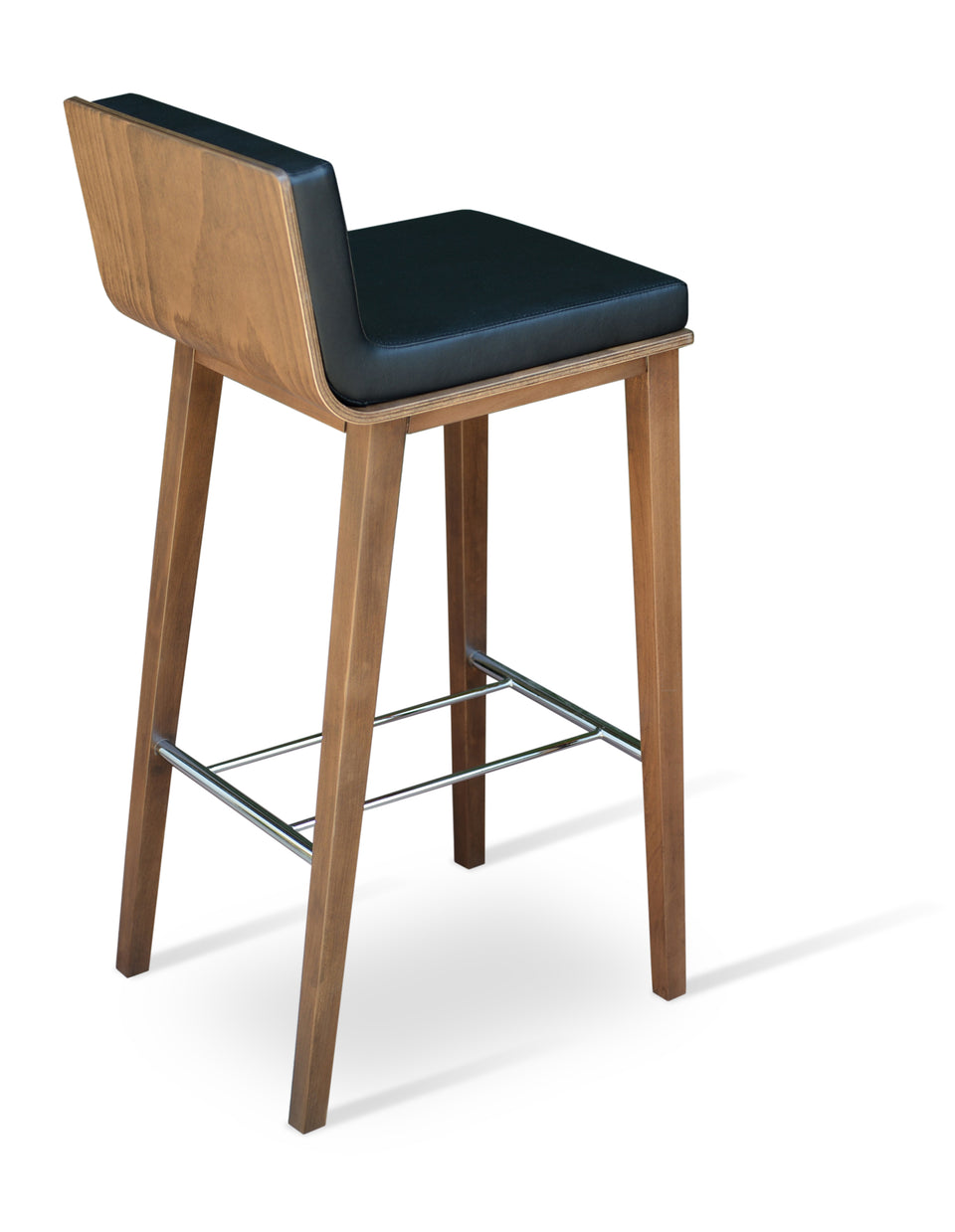 Corona  Wood Bar Stool.