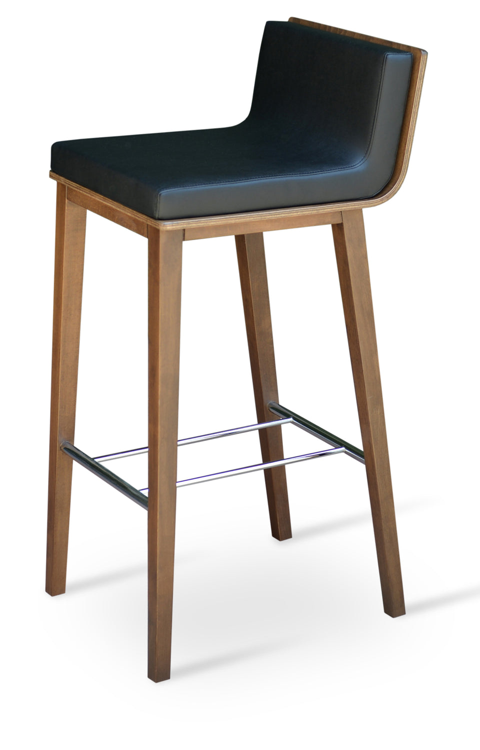 Corona  Wood Bar Stool.