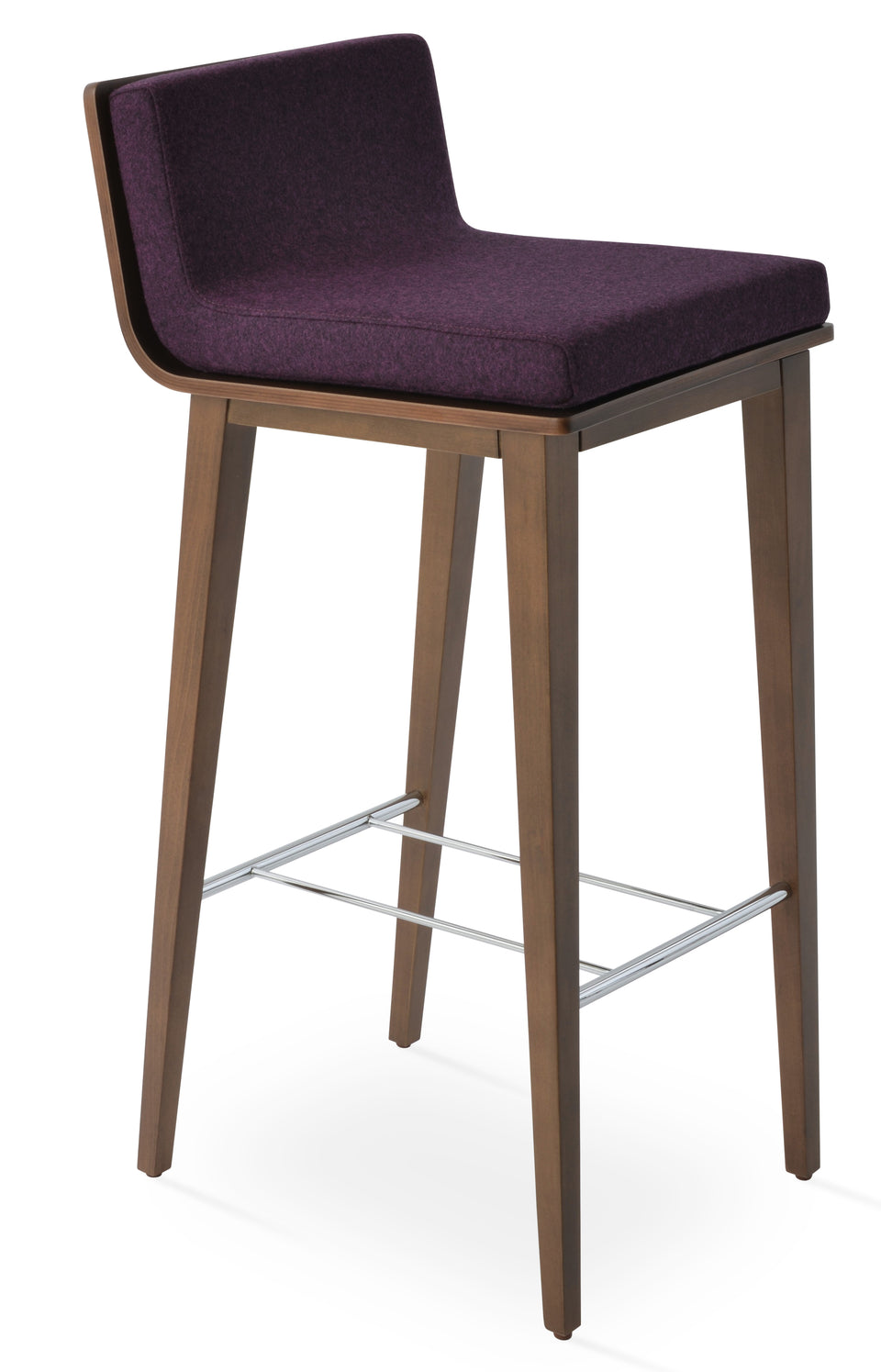Corona  Wood Bar Stool.
