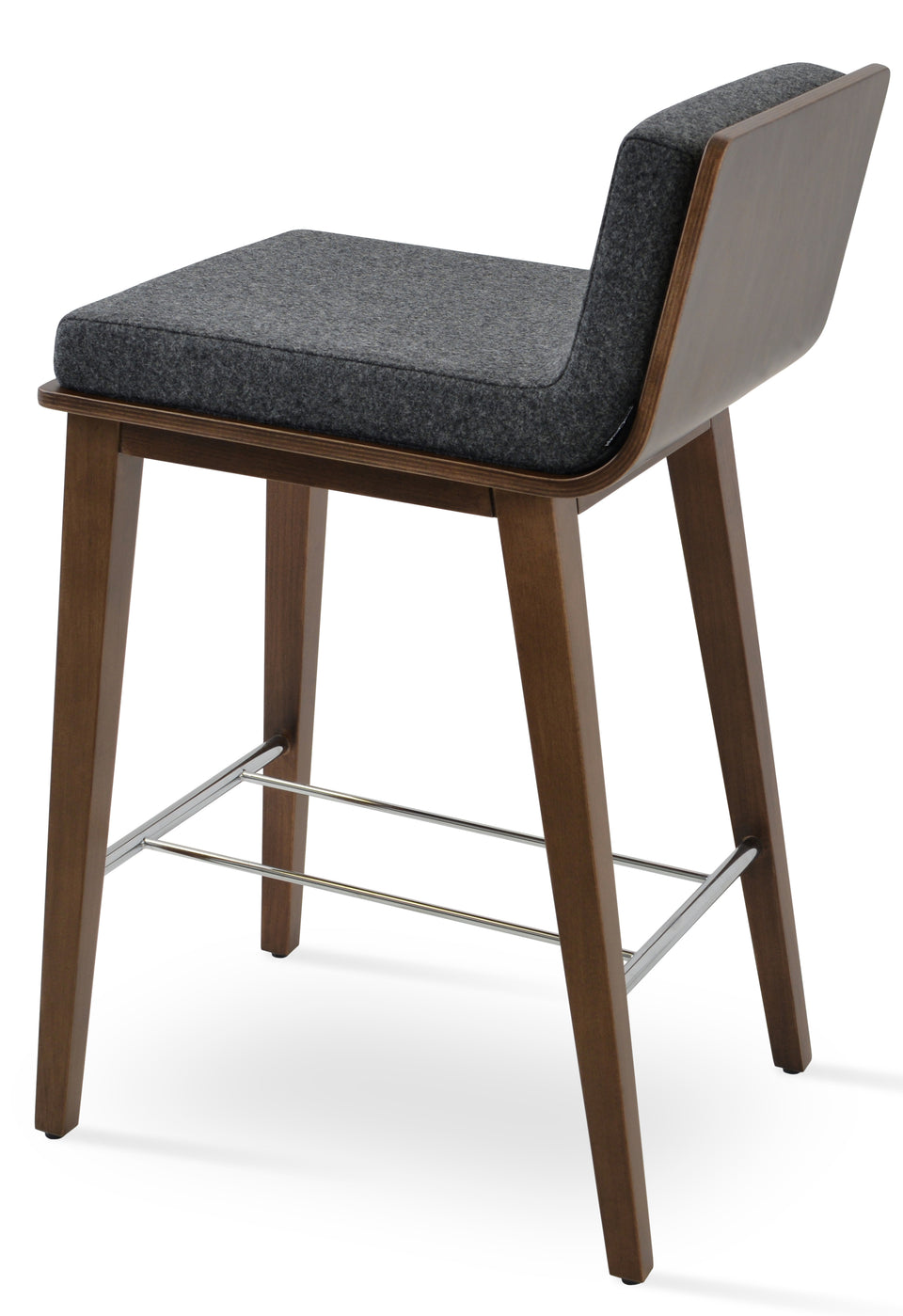 Corona  Wood Bar Stool.