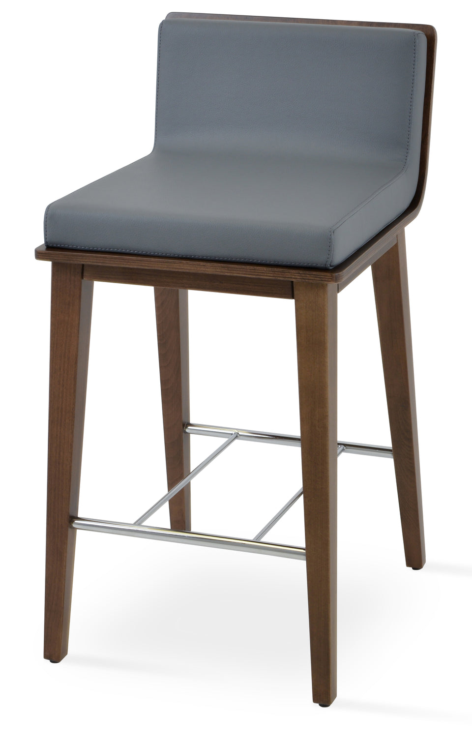 Corona  Wood Bar Stool.