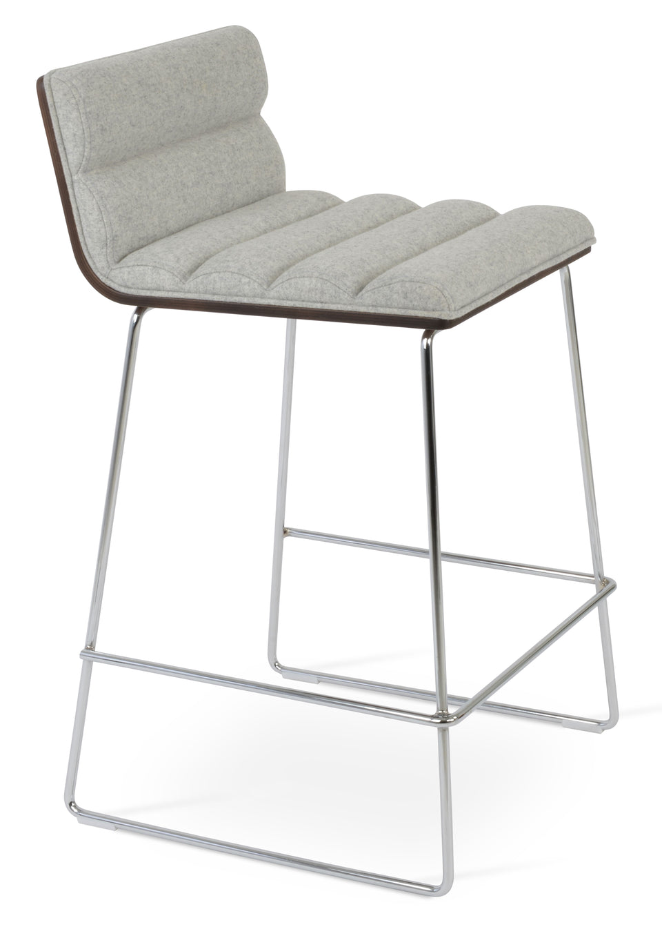 Corona Handle Back Wire Comfort Bar Stool.