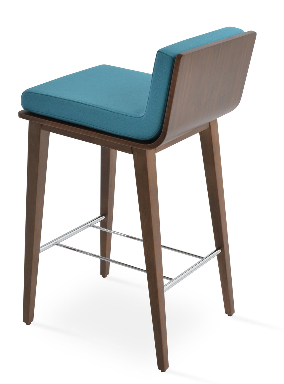 Corona  Wood Bar Stool.