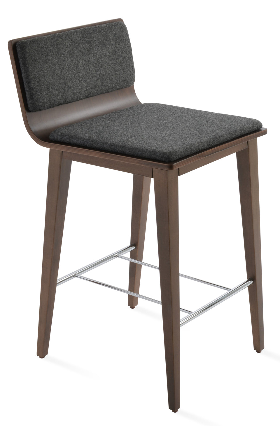 Corona  Wood Bar Stool.