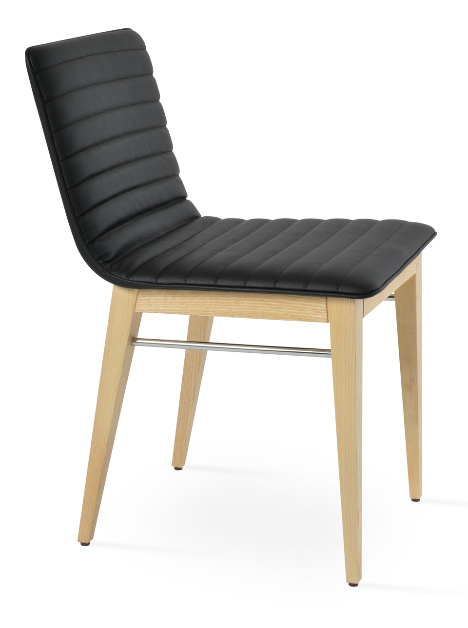 Corona Wood Dining Chair Full Upholstery.