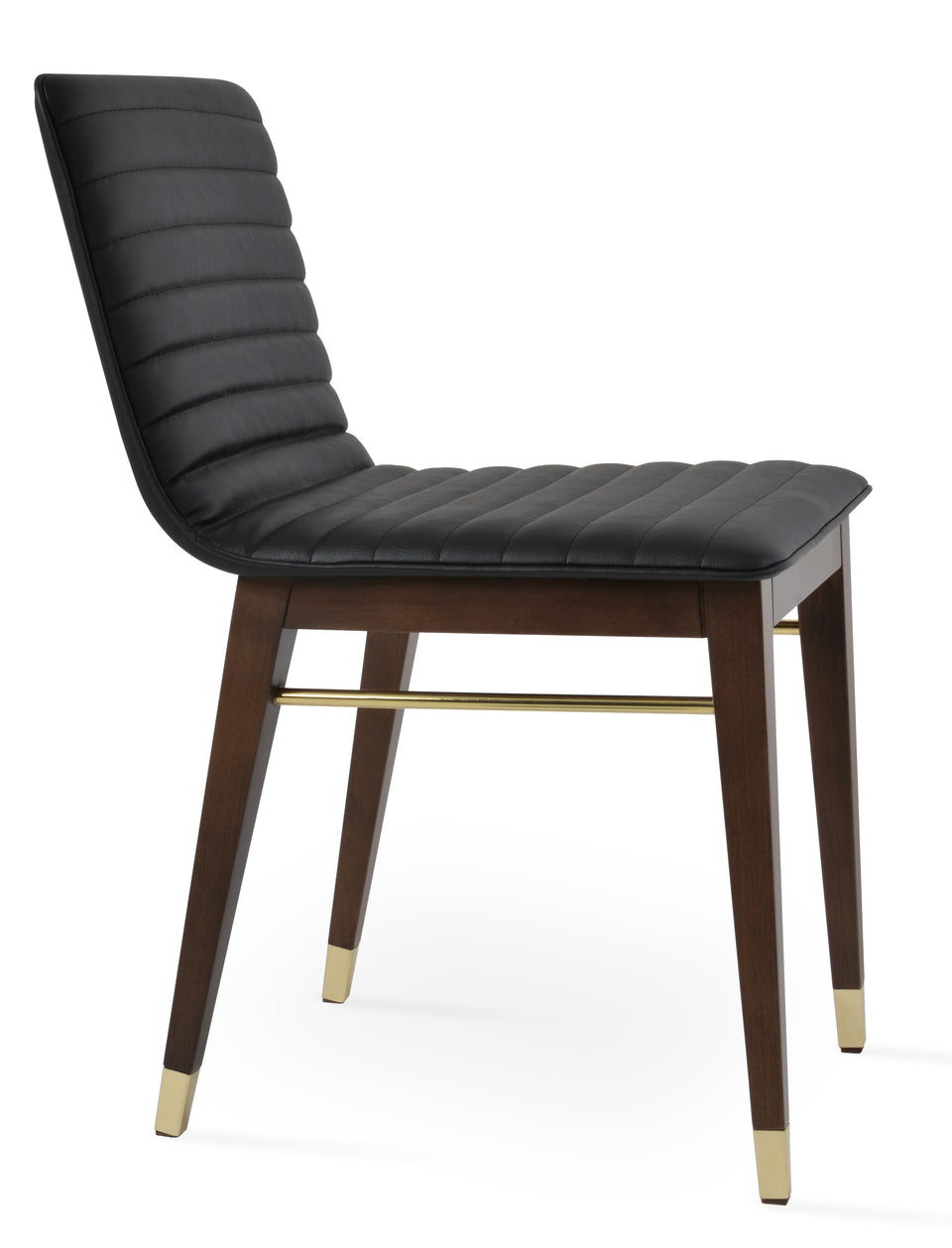 Corona Wood Dining Chair Full Upholstery.