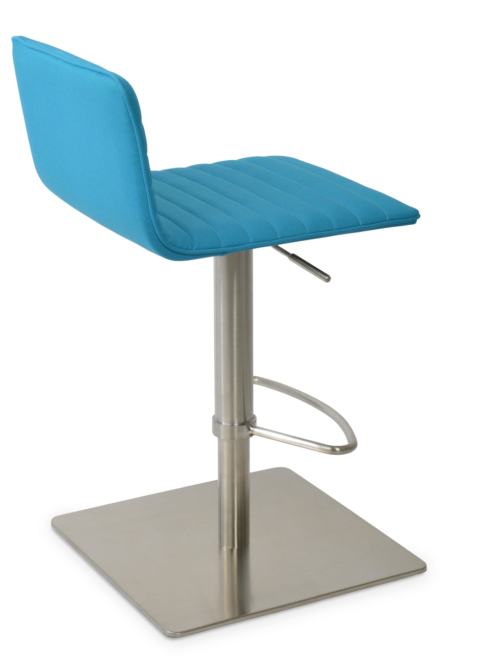 Corona Full UPH Piston Square Base Stool with Half & T Footrest.