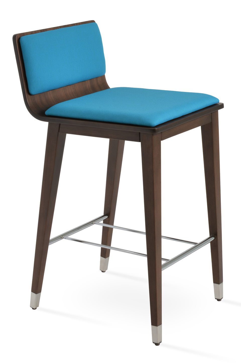 Corona  Wood Bar Stool.