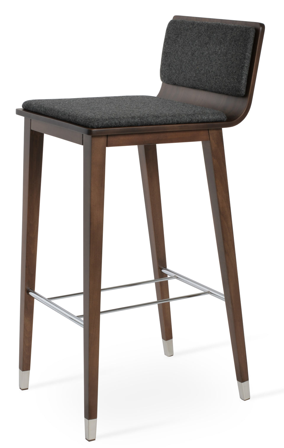 Corona  Wood Bar Stool.
