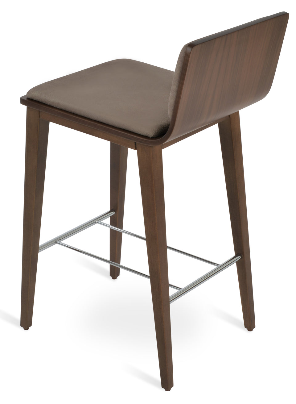 Corona  Wood Bar Stool.