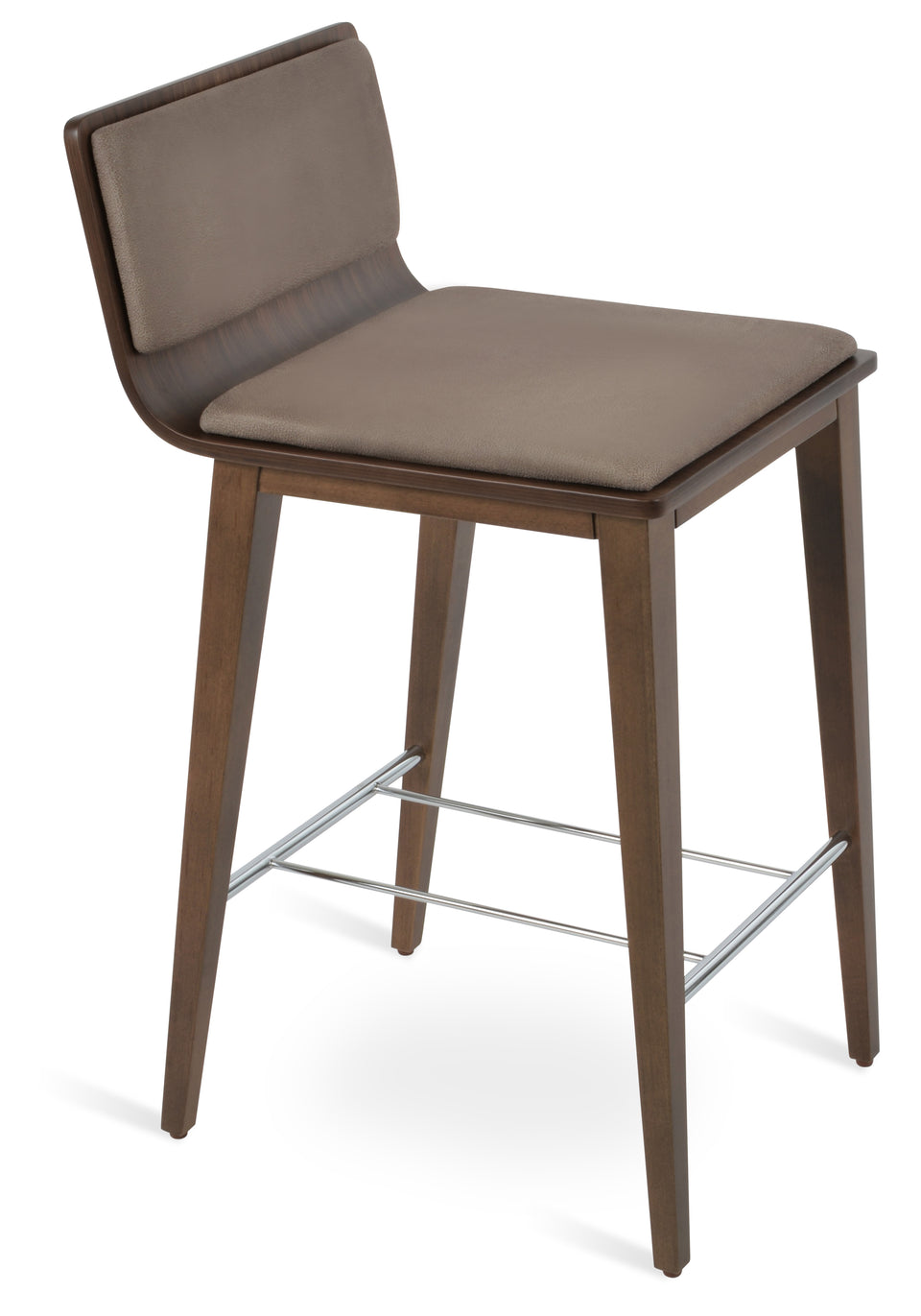 Corona  Wood Bar Stool.