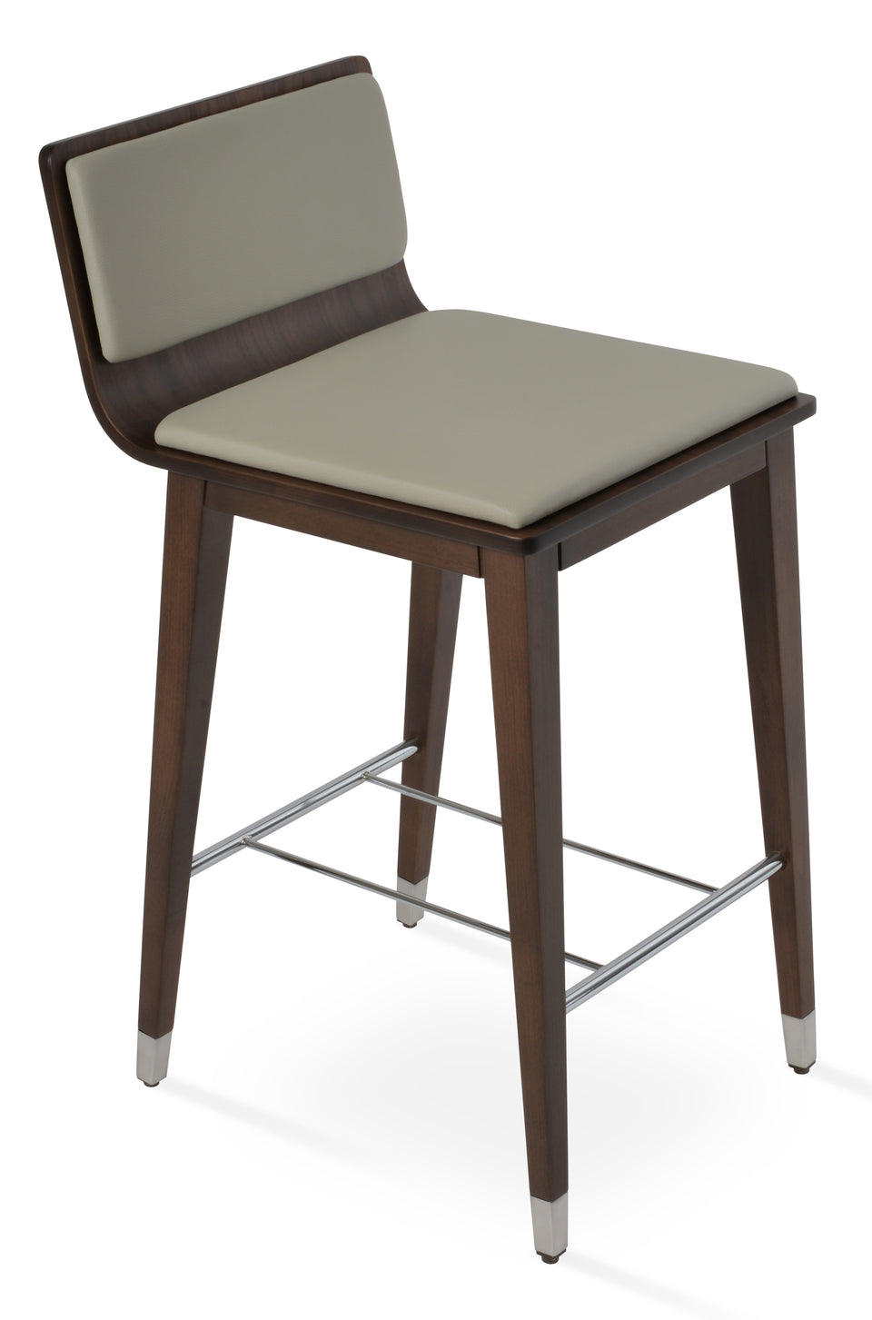 Corona  Wood Bar Stool.