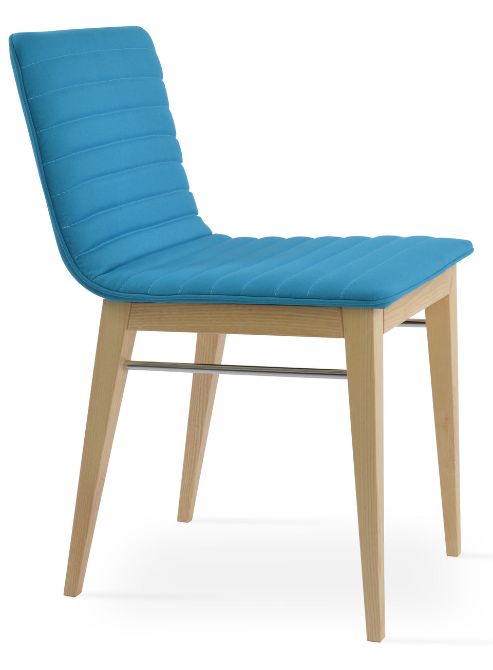 Corona Wood Dining Chair Full Upholstery.