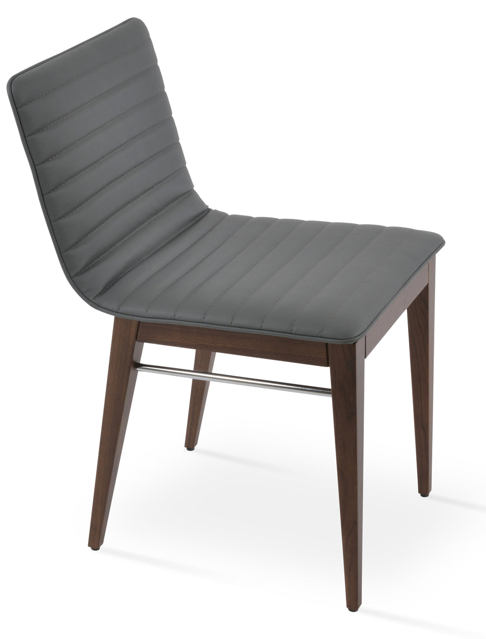 Corona Wood Dining Chair Full Upholstery.