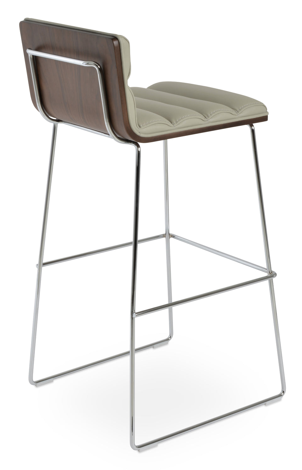 Corona Handle Back Wire Comfort Bar Stool.