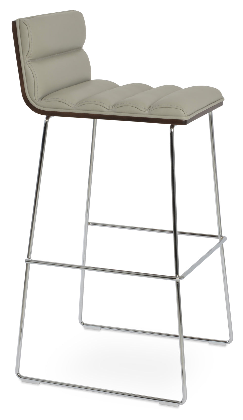 Corona Handle Back Wire Comfort Bar Stool.
