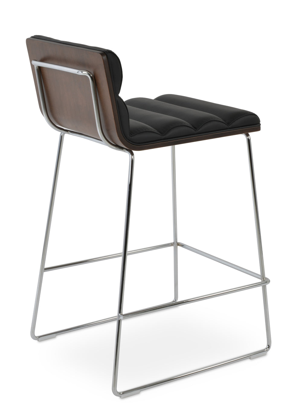 Corona Handle Back Wire Comfort Bar Stool.