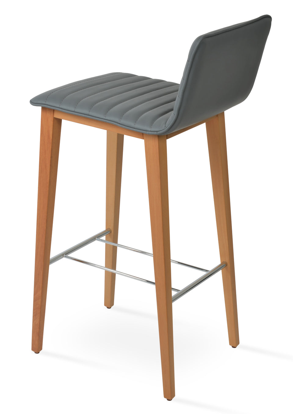 Corona  Wood Bar Stool.