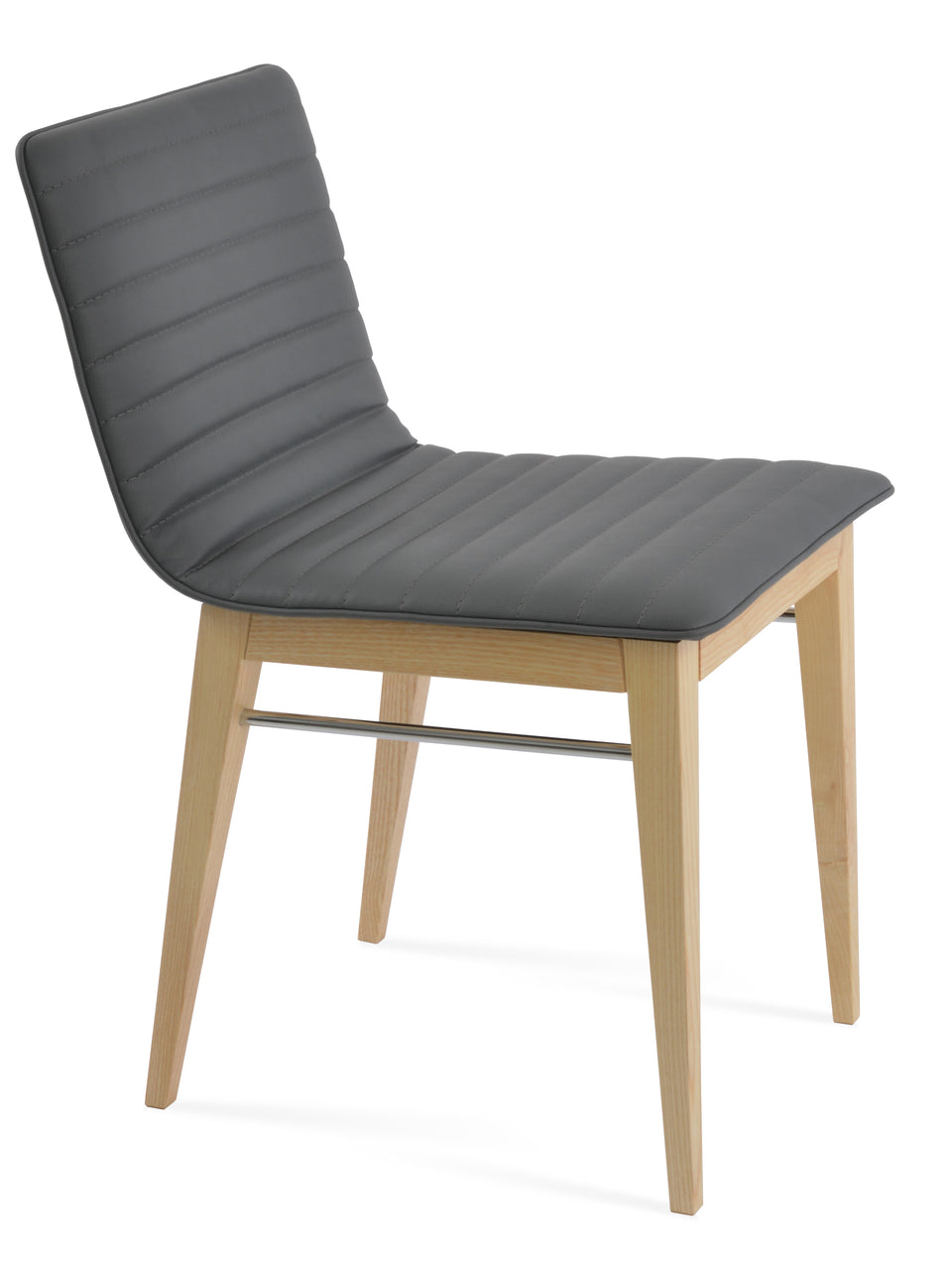 Corona Wood Dining Chair Full Upholstery.