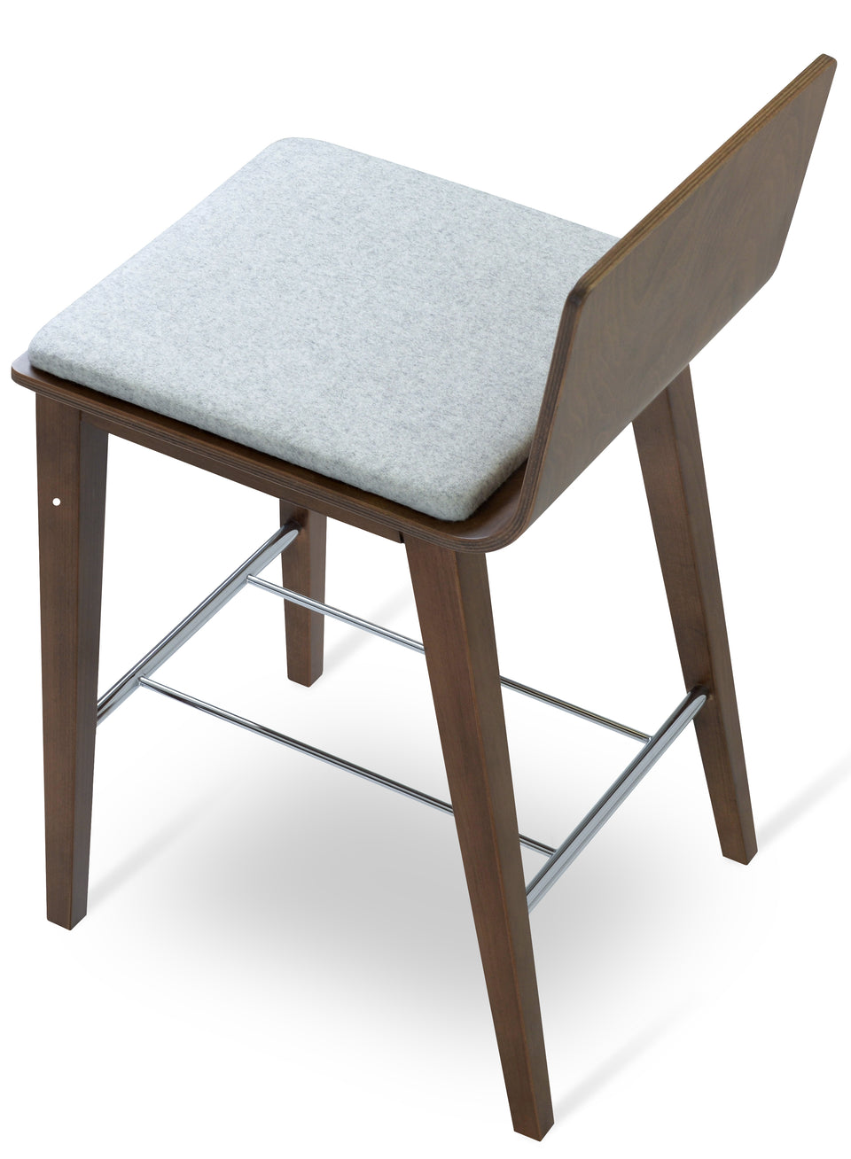 Corona  Wood Bar Stool.