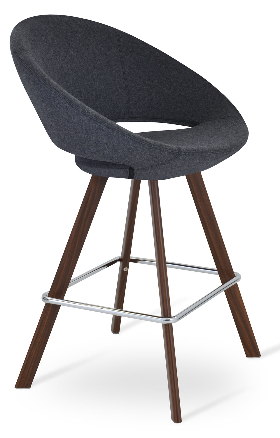 Crescent Sword Counter Stool.