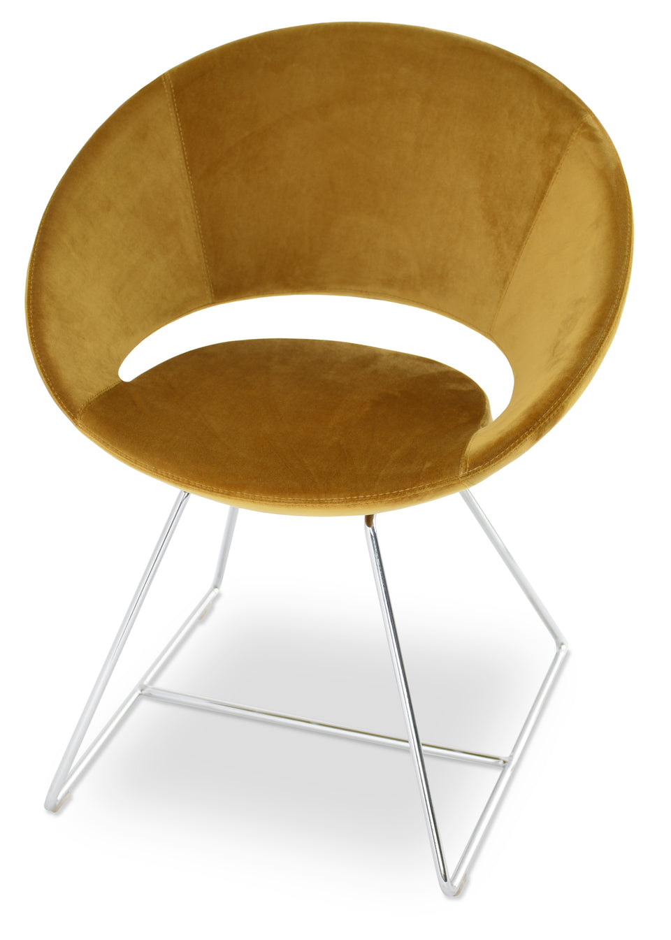 Crescent Wire Chair.