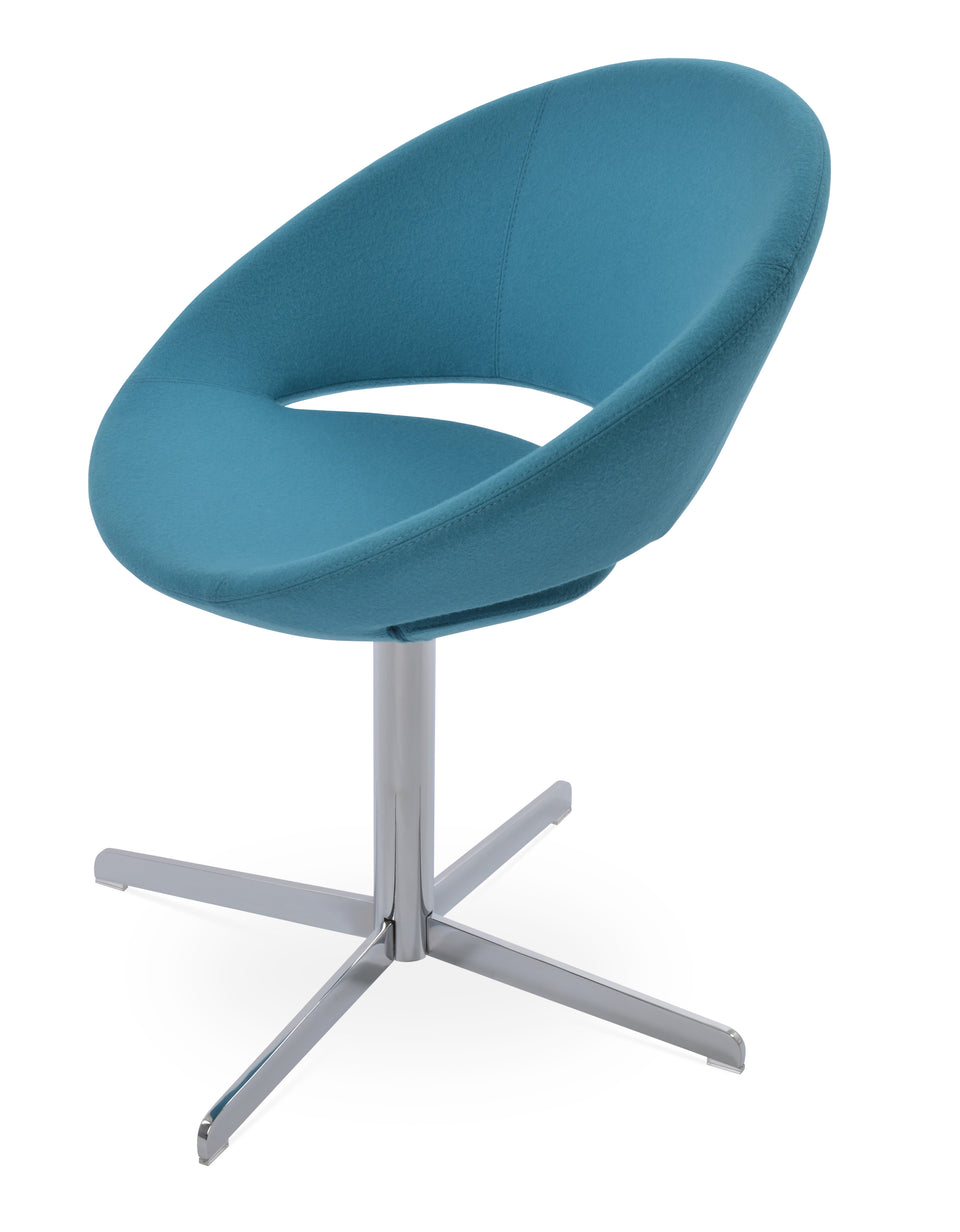 Crescent 4 Star Swivel Chair.