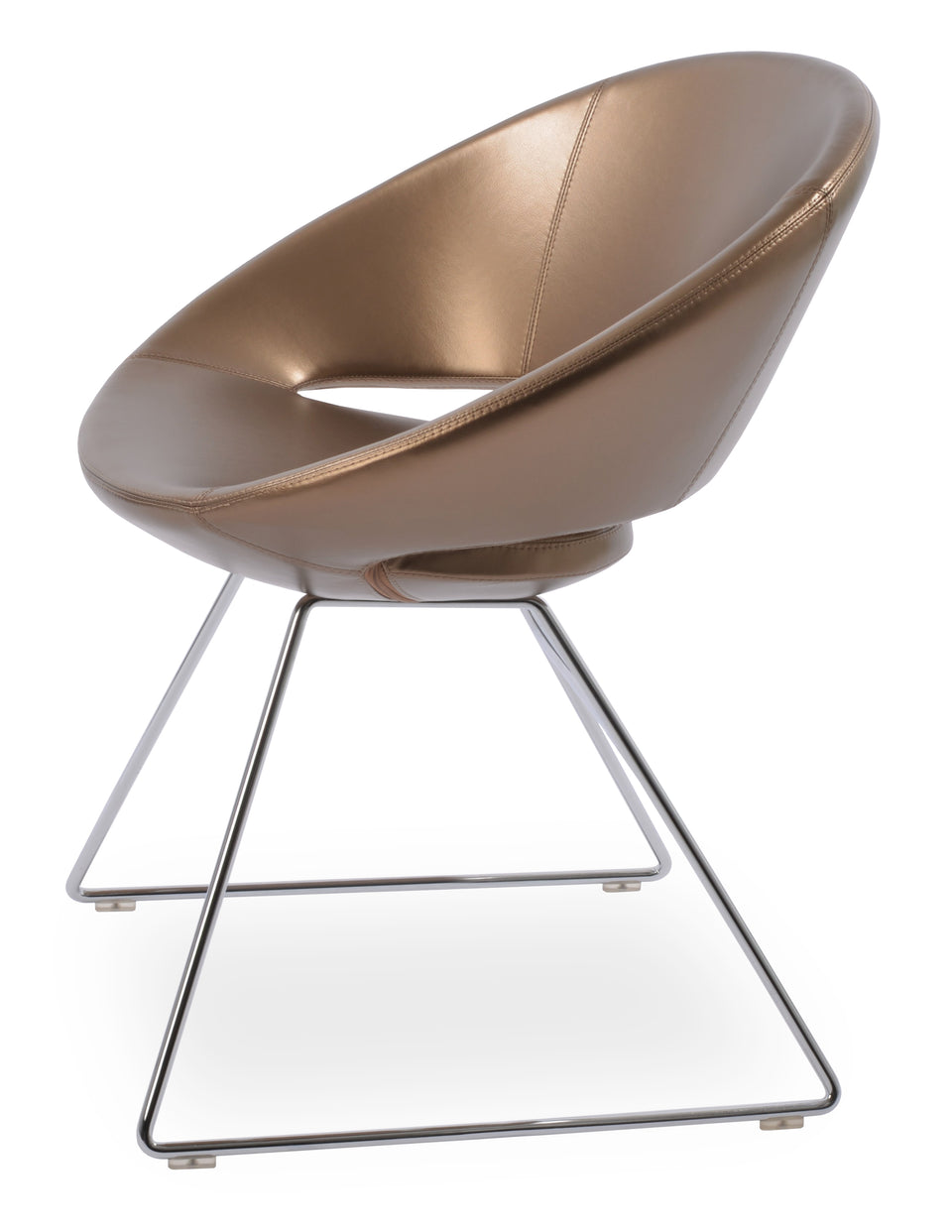 Crescent Wire Chair.