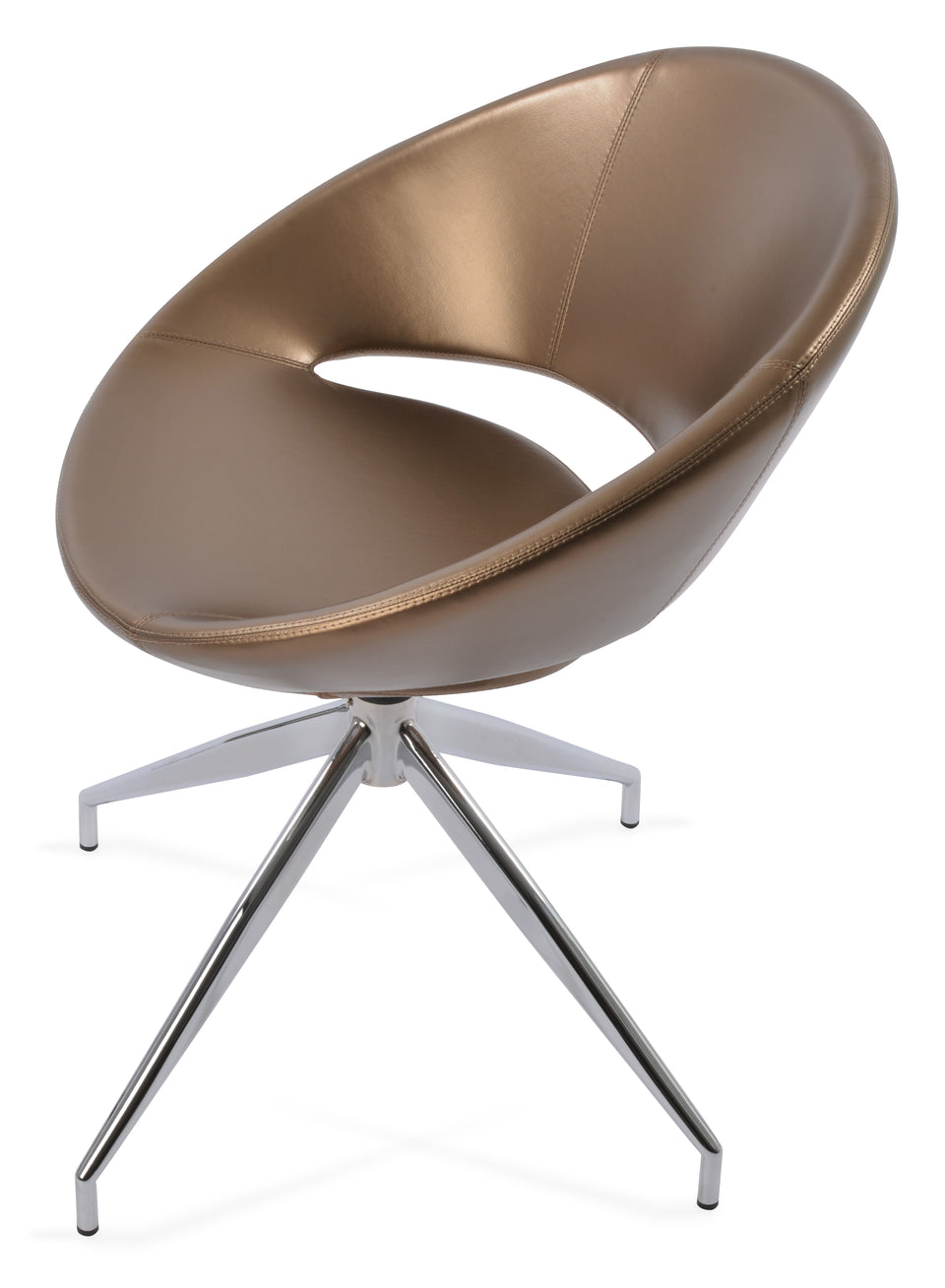 Crescent Spider Swivel Chair.