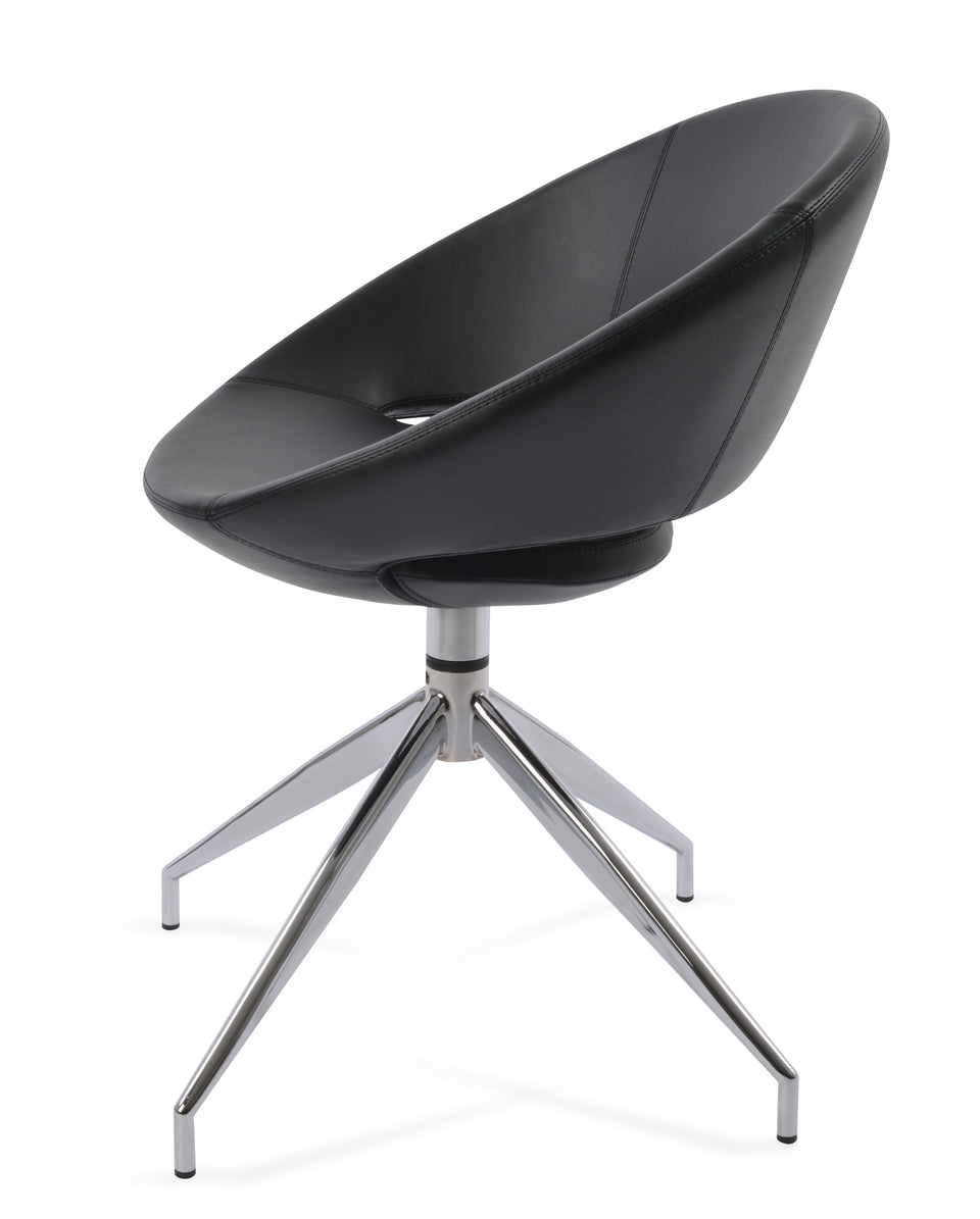 Crescent Spider Swivel Chair.