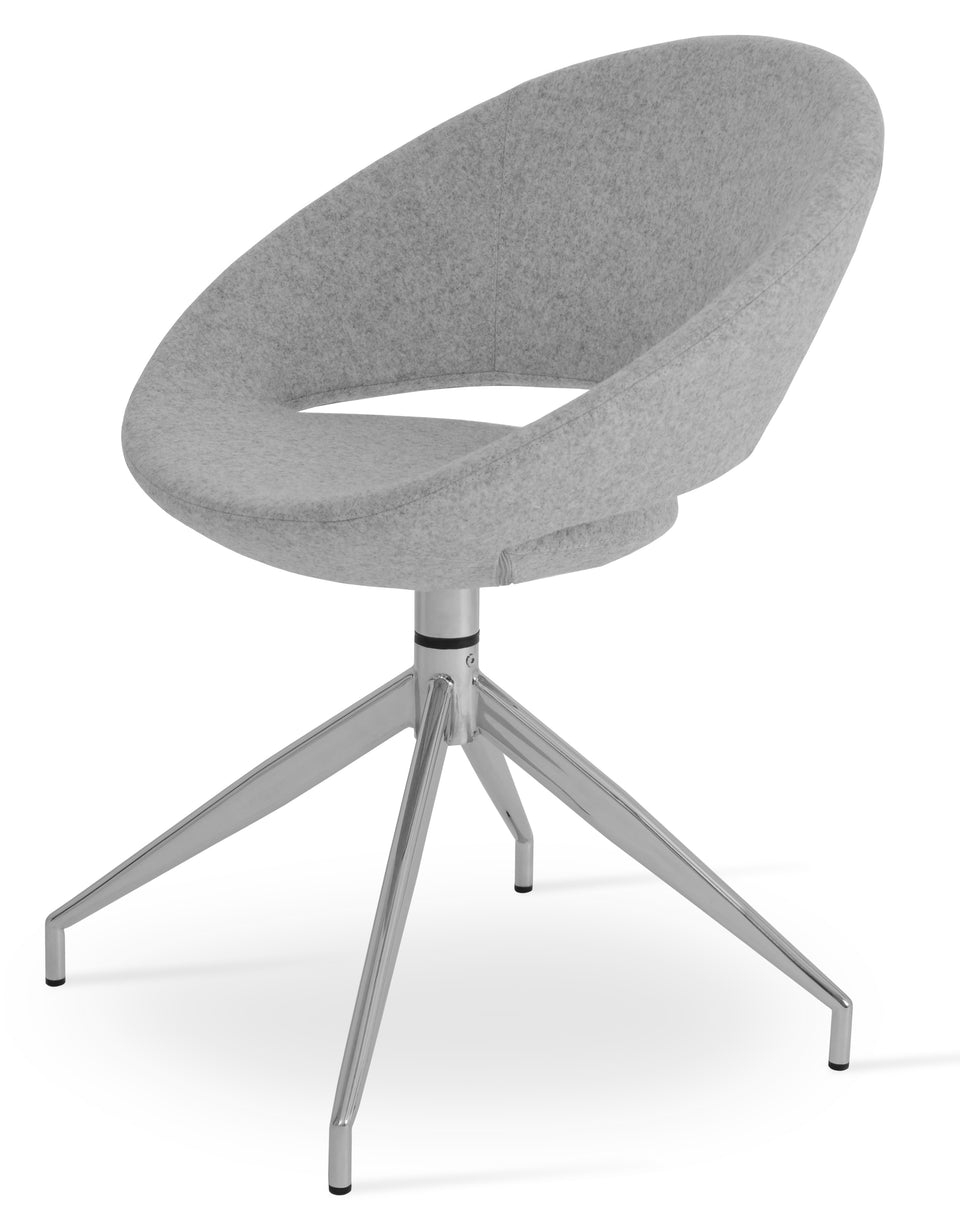 Crescent Spider Swivel Chair.