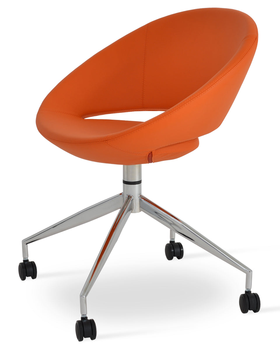 Crescent Spider Swivel Chair.