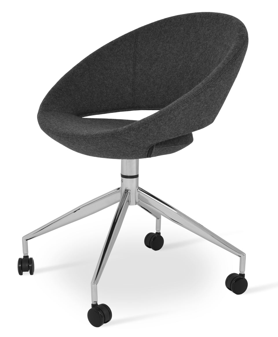 Crescent Spider Swivel Chair.