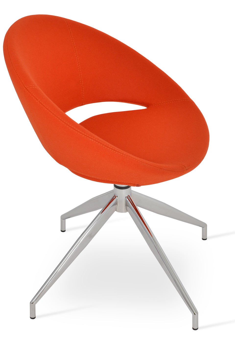 Crescent Spider Swivel Chair.