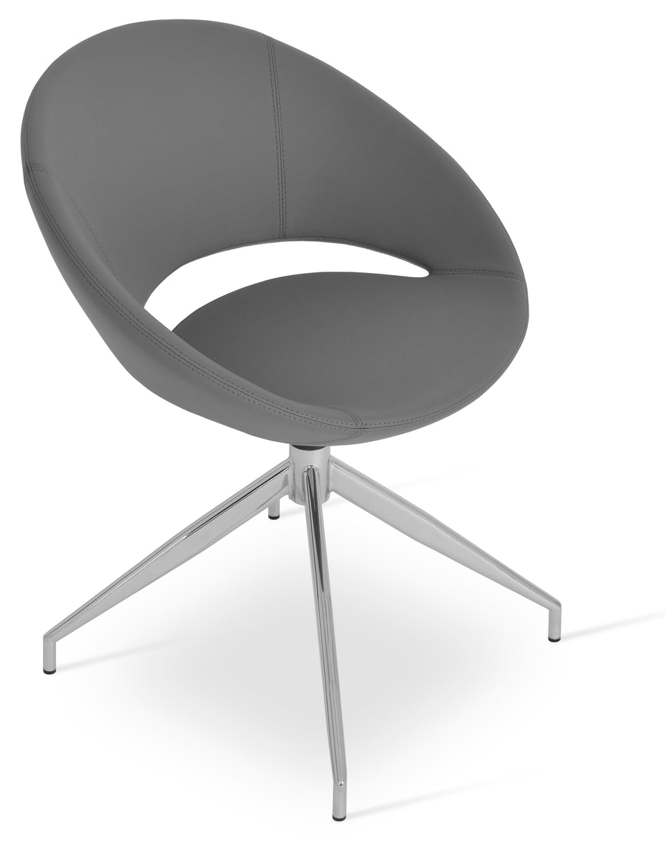Crescent Spider Swivel Chair.