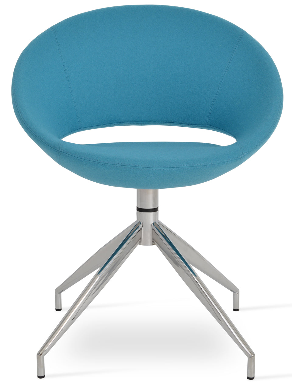 Crescent Spider Swivel Chair.