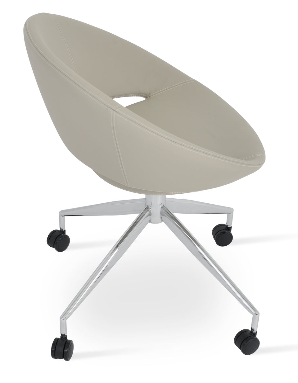Crescent Spider Swivel Chair.