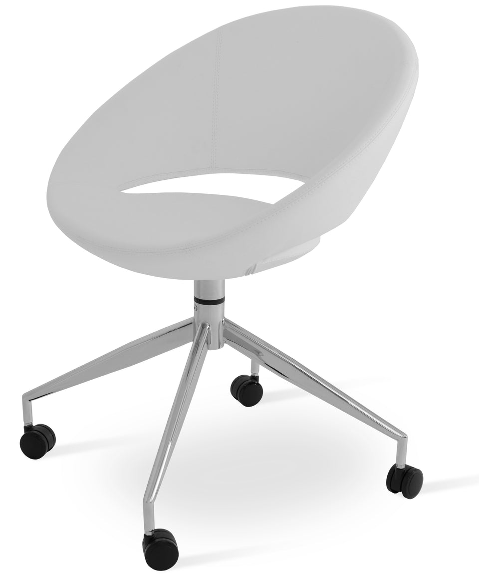 Crescent Spider Swivel Chair.